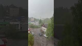#архангельск #новодвинск #лето #дождь #погода #летнийдождь