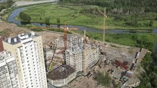 Академ Riverside Челябинск - ход строительства